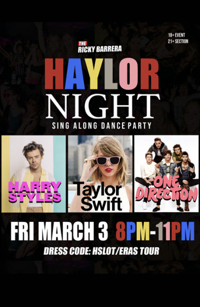 Haylor Night SLC (Sing Along Dance Party)