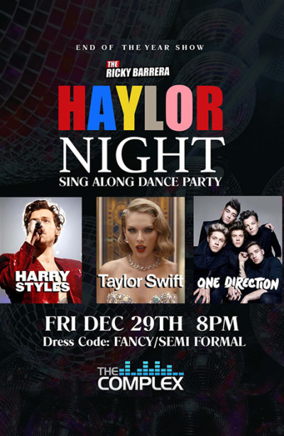Haylor Night: Sing Along Dance Party