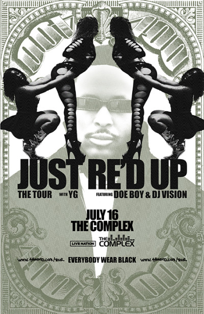 YG - The JUST RE D UP Tour